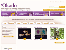 Tablet Screenshot of okado.ch